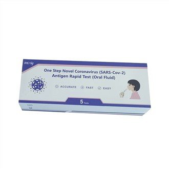 Um kit de autoteste de saliva pode ser usado para testes ambientais?