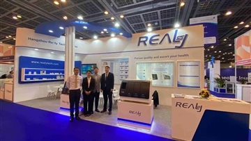 O Medlab Middle East foi realizado no Dubai - Dubai World Trade Center nos Em...